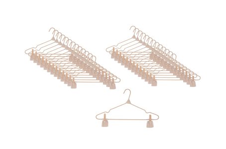 "Viver" Hangers with Cava and Clips