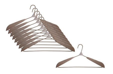 Clothes Hangers with Shoulder Pads