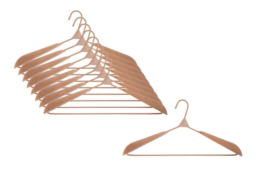 Clothes Hangers with Shoulder Pads