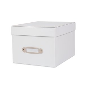 Tall Leather Box
