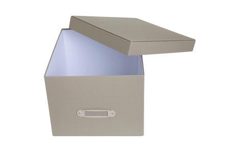 Tall Leather Box