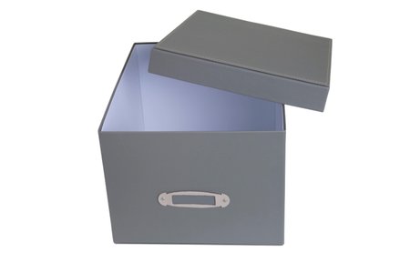 Tall Leather Box