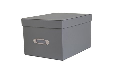 Tall Leather Box