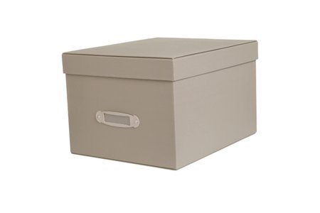 Tall Leather Box