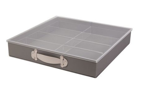 Leather drawer box