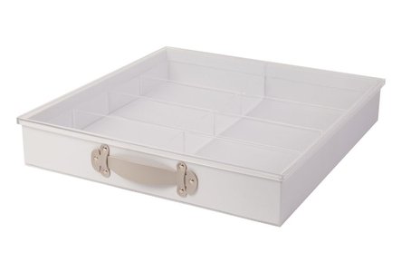 Leather drawer box