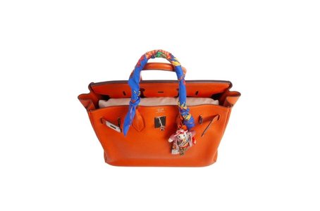 Remplissage d'un sac Hermès