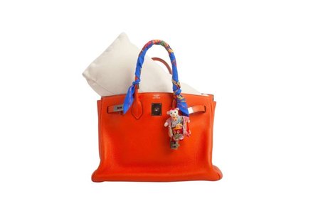 Remplissage d'un sac Hermès