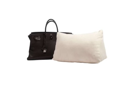 Remplissage d'un sac Hermès