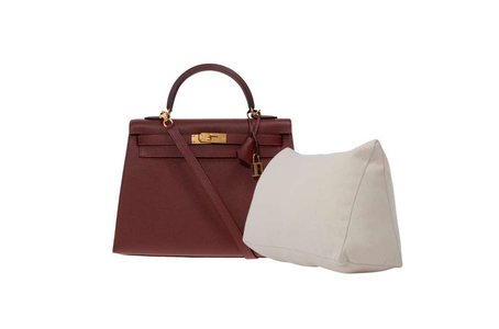 Remplissage d'un sac Hermès