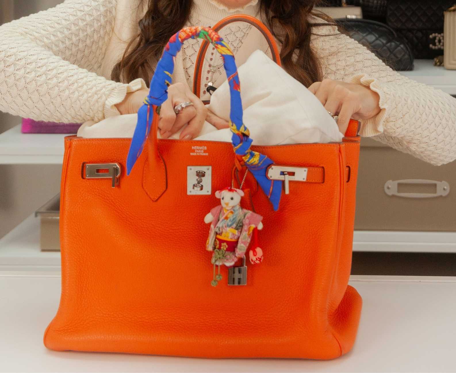 Enchimento Bolsa Hermès