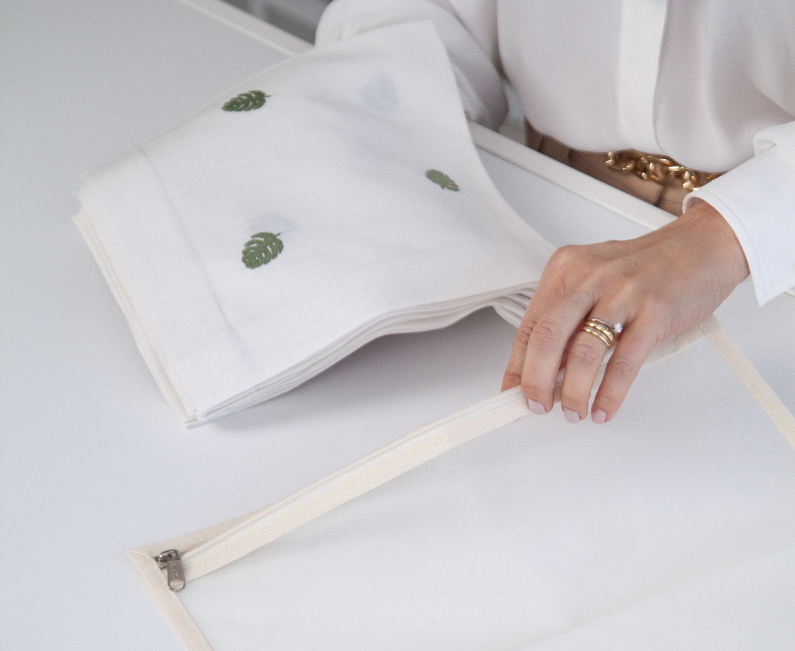 Envelopes Organza Mesa Posta
