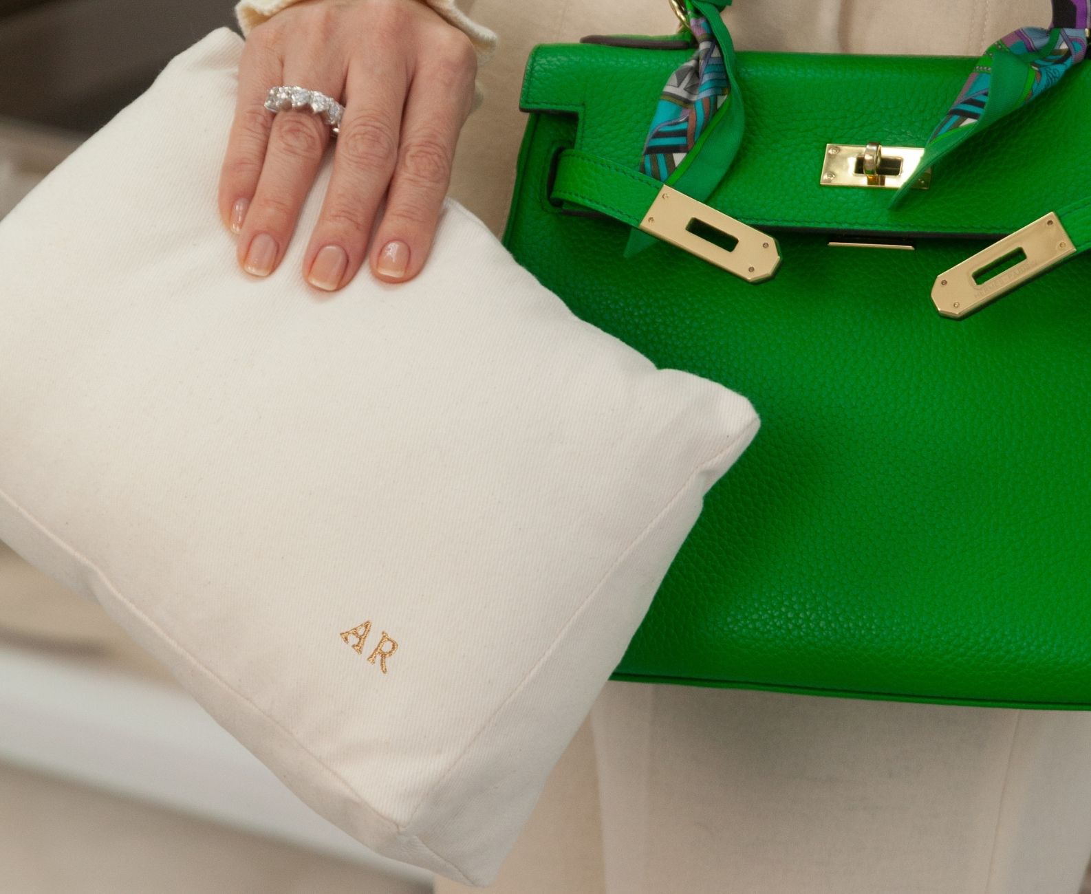 Enchimento Bolsa Hermès Personalizado