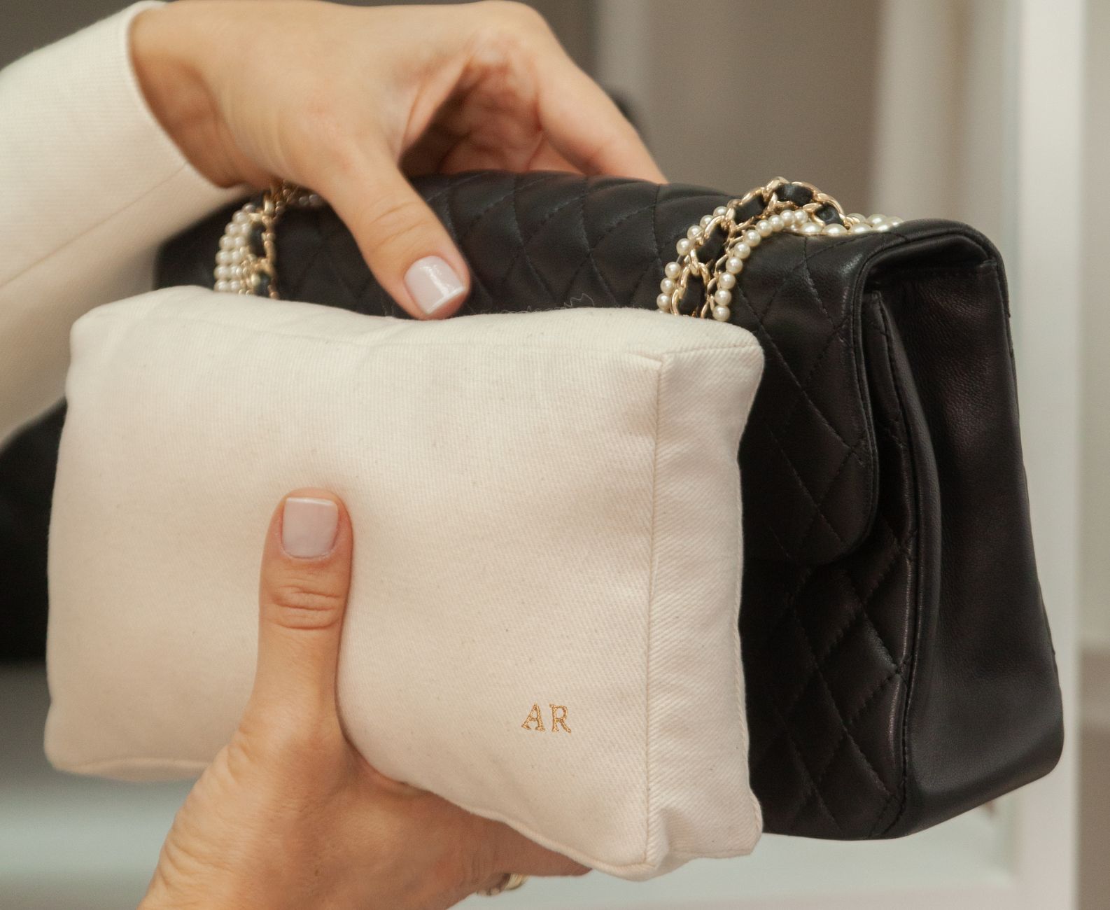 Enchimento Bolsa Chanel Personalizado