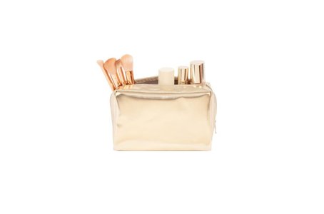 Kit Necessaire Dourada