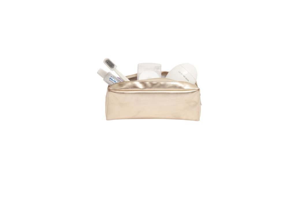 Necessaire Dourada